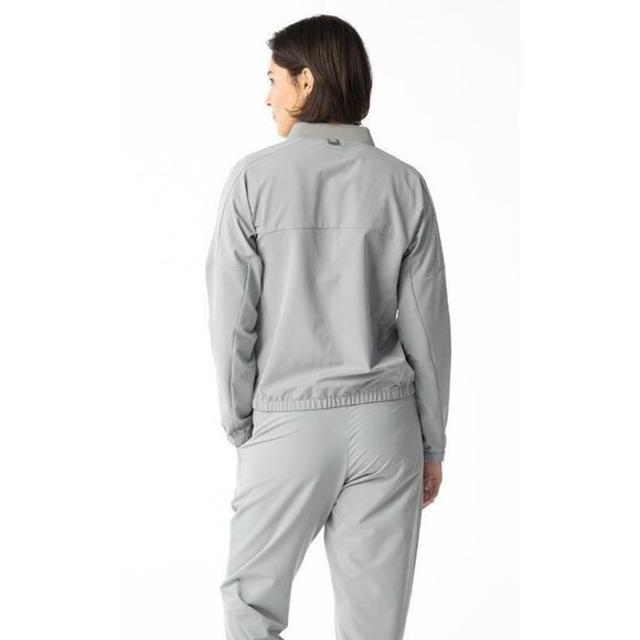 NWT $100 LEVELWEAR Verve QUINN Golf Jacket‎ in Pebble Gray sz.Small - Picture 1 of 7
